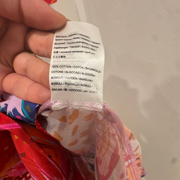 PERFECT FARM Rio Lilac Colorful Party Midi Dress - Picture 14 of 17